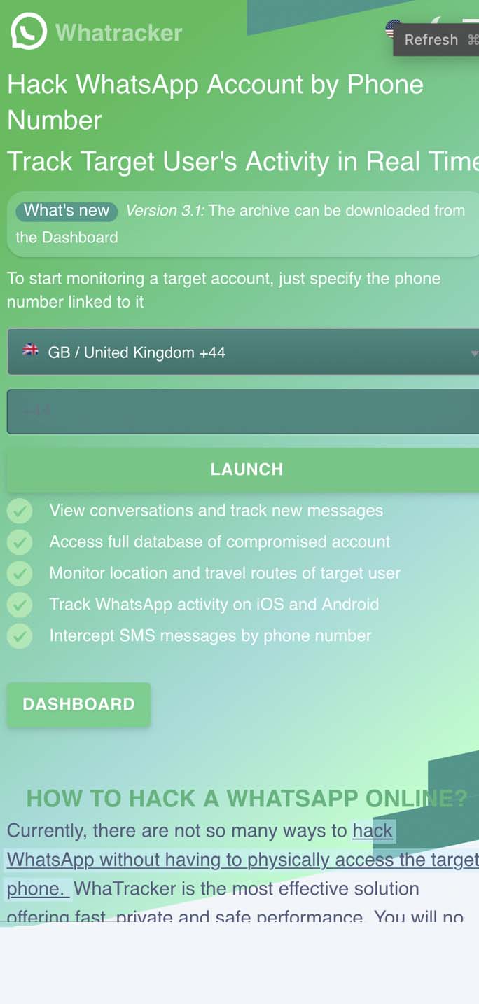 Che cos'è il WhatsApp Tracker?